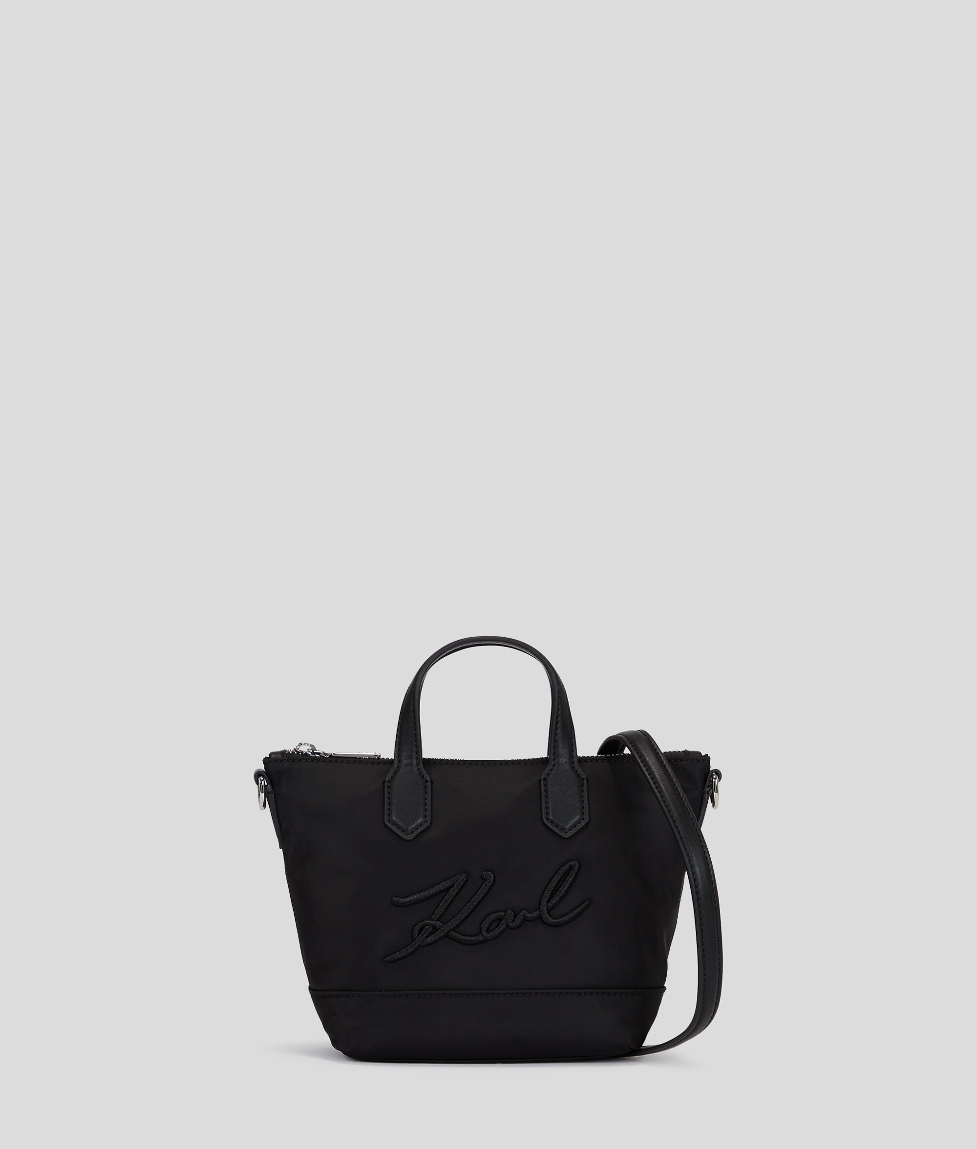 (image for) Seamless K/Signature Nylon Small Tote Bag